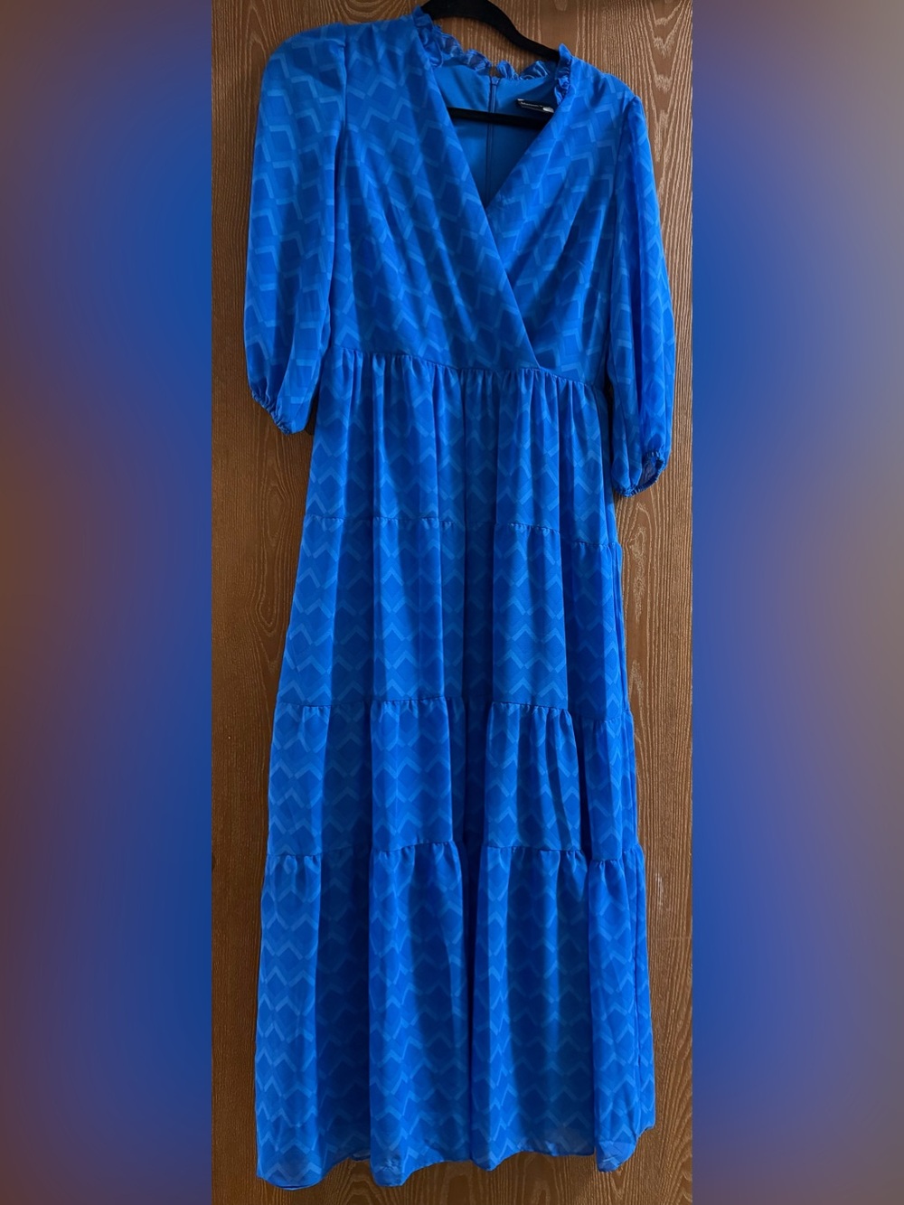 Maxi cobalt blue dress